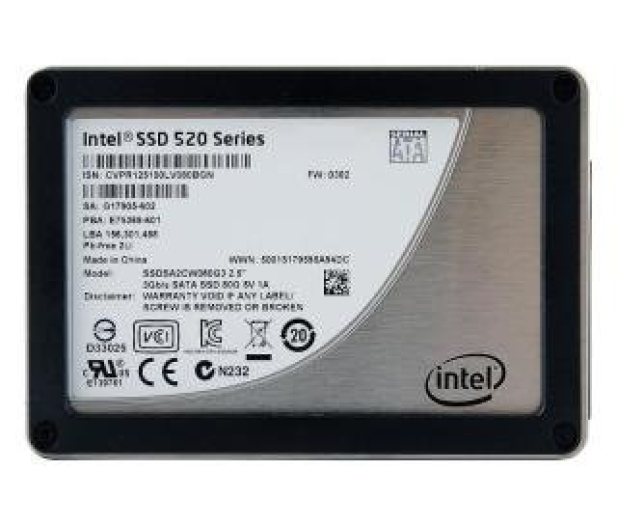 Intel 240GB 2,5'' SATA SSD seria 520 - 120977 - zdjęcie